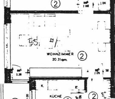 Erdgeschoss-/Hochpaterrewohnung