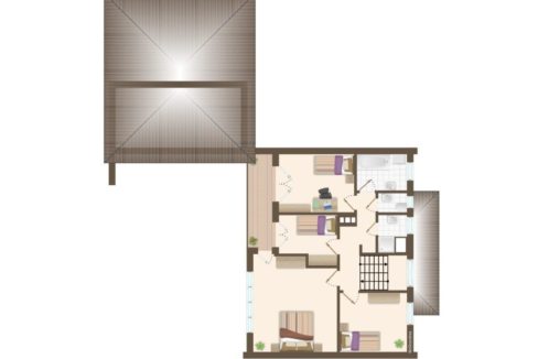 Grundriss Obergeschoss