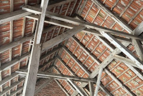 offenes Gebälk Carport
