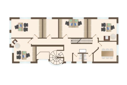 Grundriss Obergeschoss
