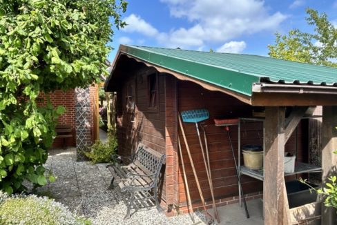 Ansicht Gartenhäuschen
