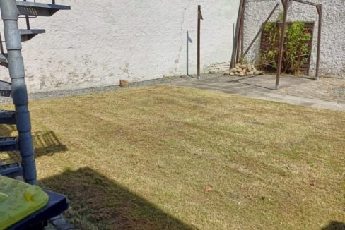 nicht einsehbarer Garten