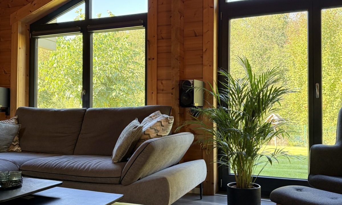 Wohnzimmer ins Grüne