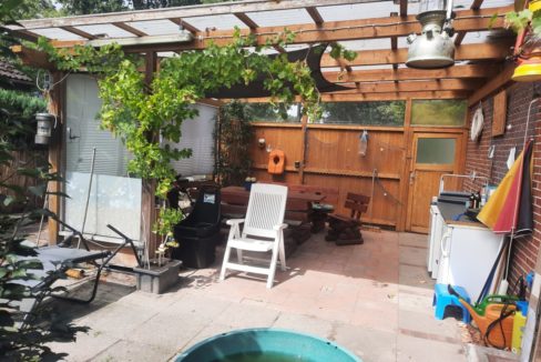 Überdachte Terrasse