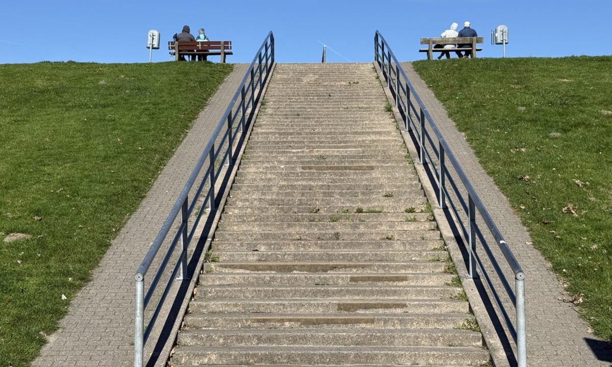 Deichtreppe